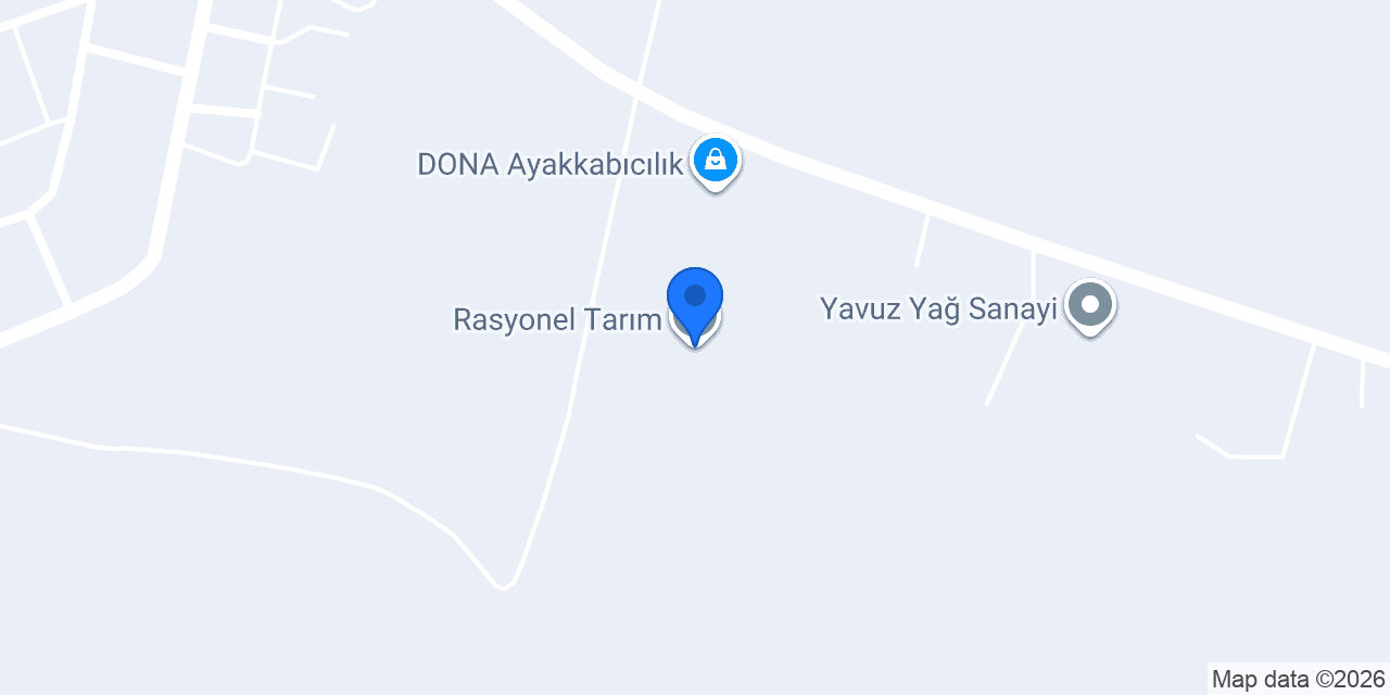 Rasyonel Tarım konumu