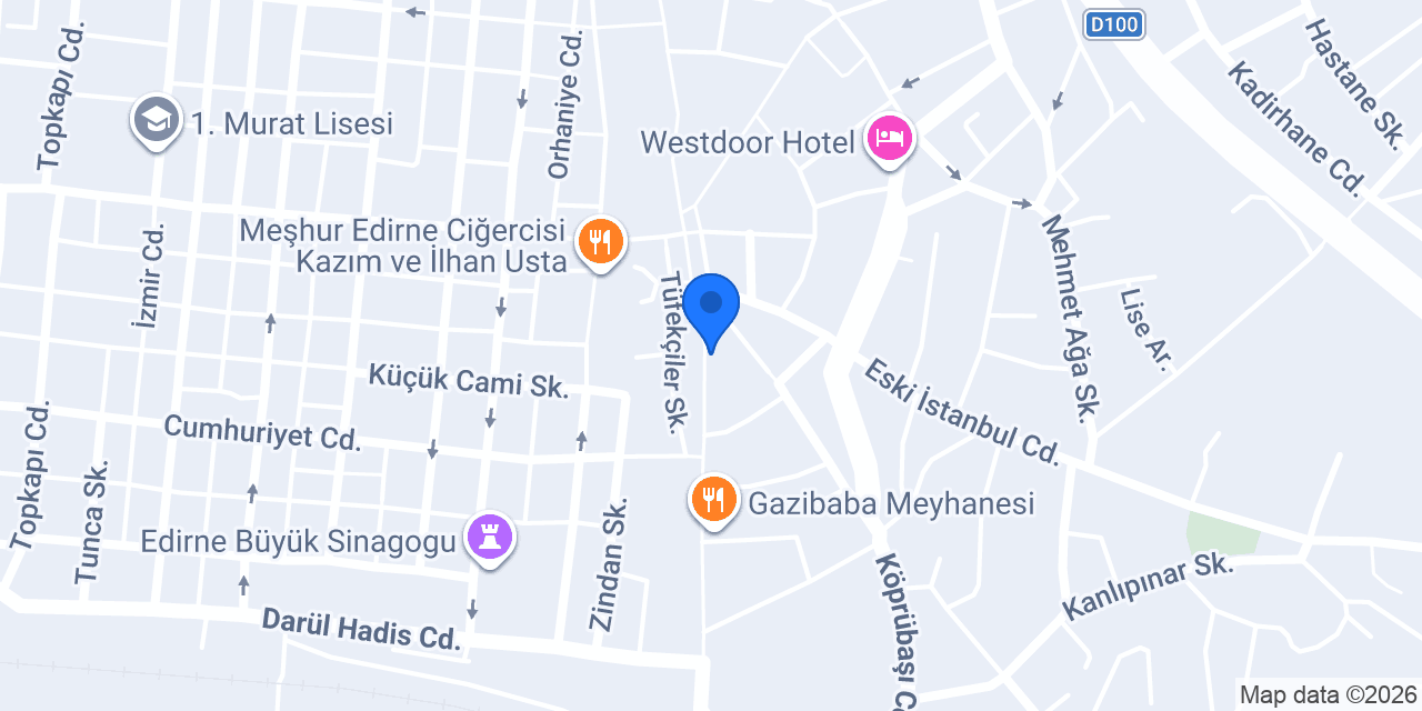 CADDE STORE konumu
