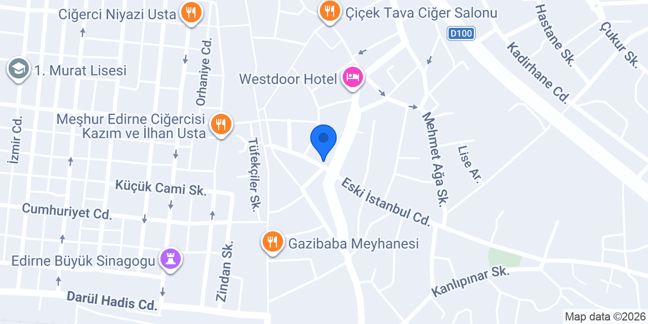 Sevkur Mobilya konumu