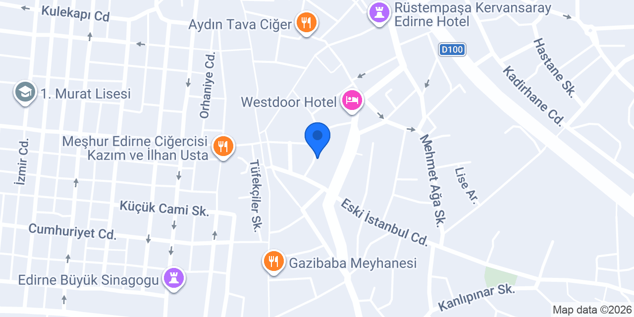 Gaziantep Eray dürüm evi konumu