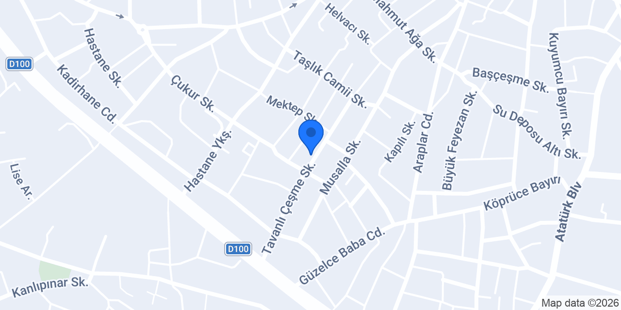 EdrinArt YAPI İNŞAAT Edirne Merkez konumu