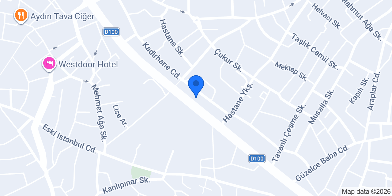Duyar Dizayn Mimarlık konumu