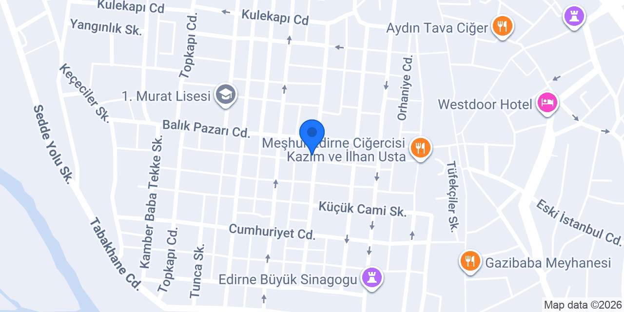 Mihran Hanım Konağı Butik Hotel konumu