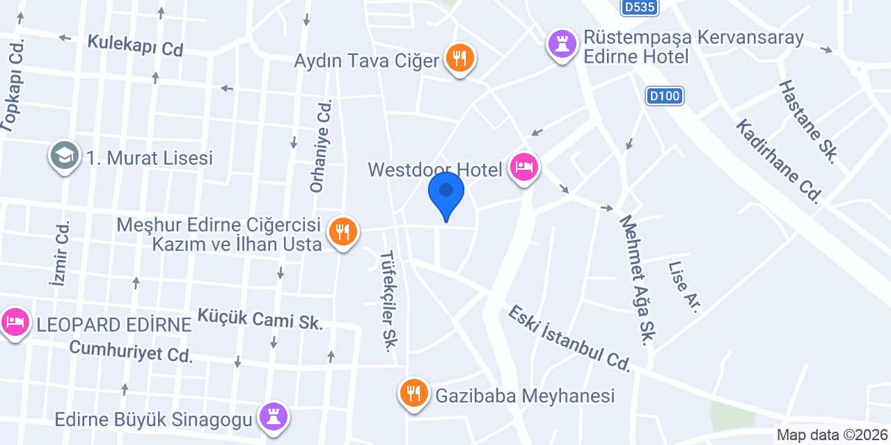 Edirne Plaket - Hediyelik Eşya konumu