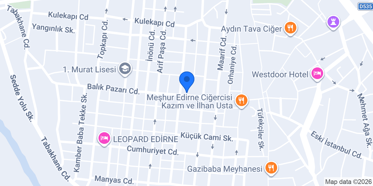 Eren Diş Hekimliği konumu