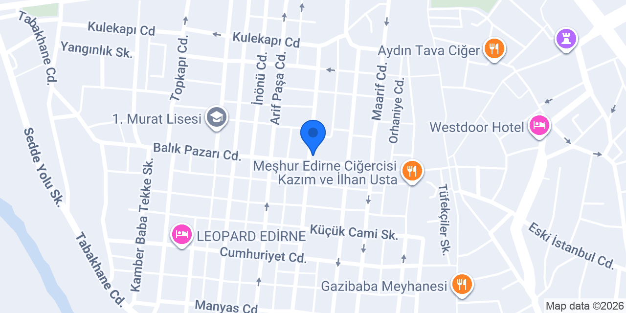 Oben Halı Mobilya konumu