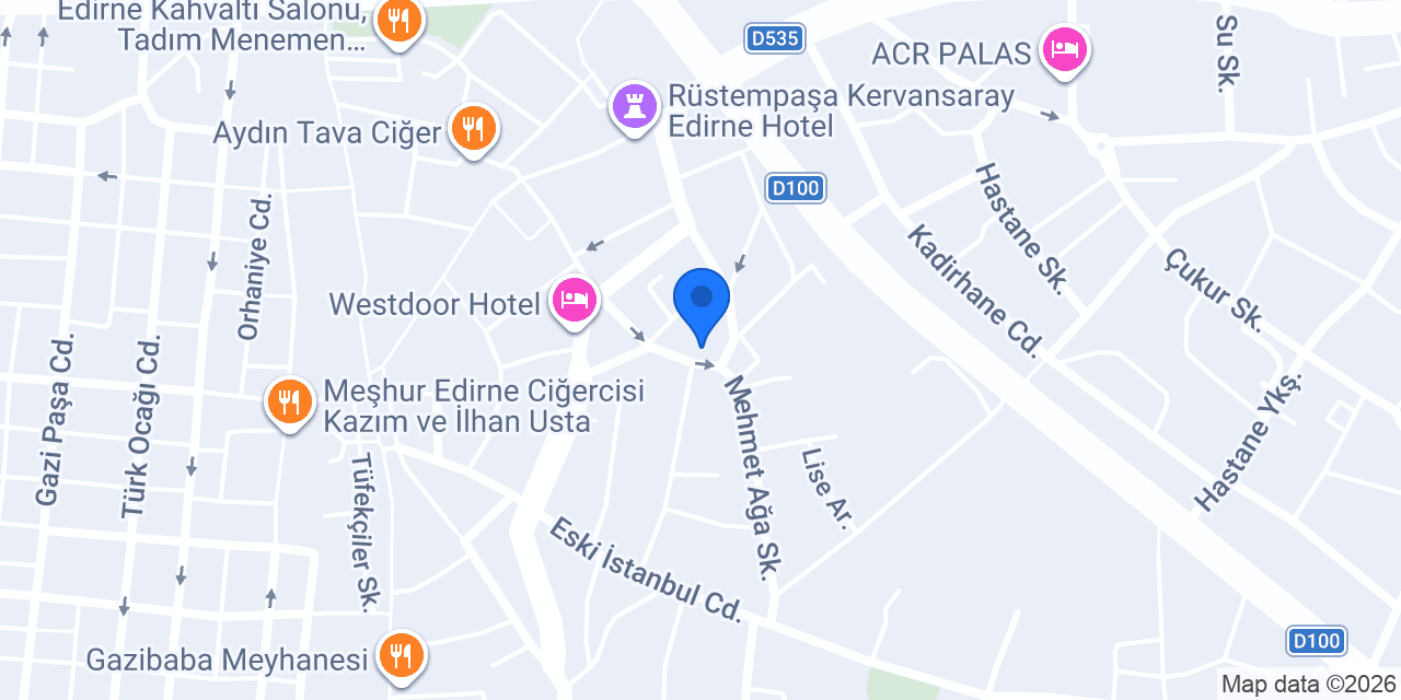 Orkide Bayan Kuaförü konumu