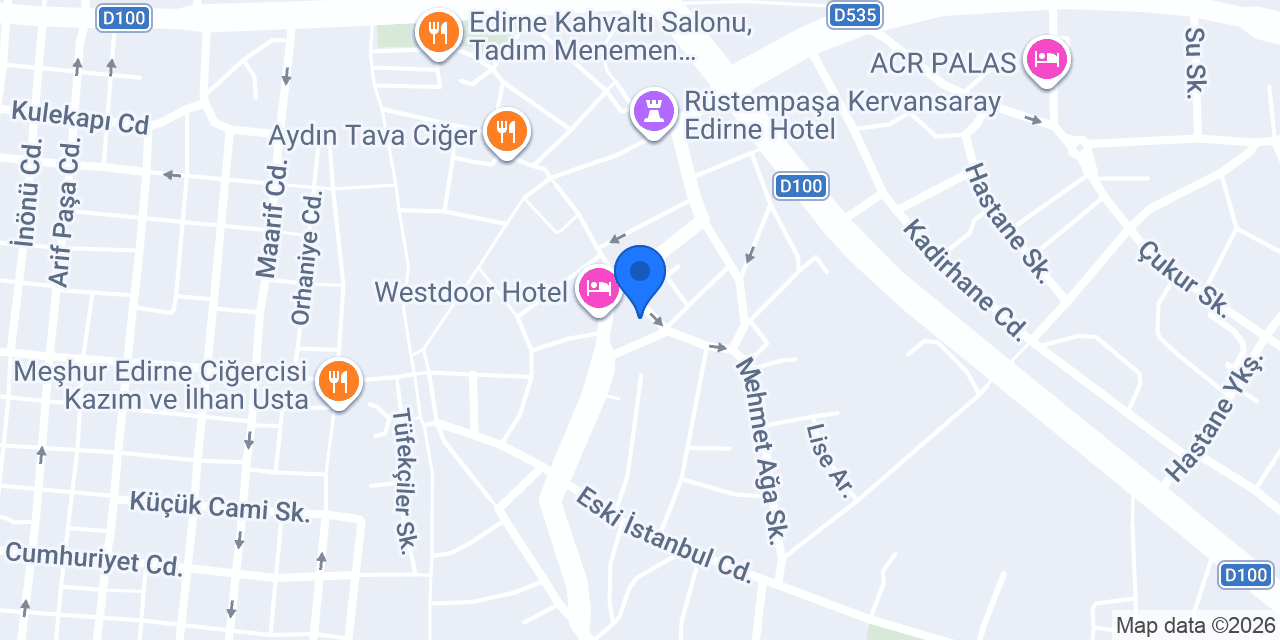 Yataş Bedding | Edirne konumu