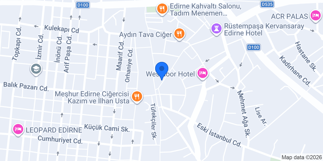 Çilingirler pilavcısı konumu