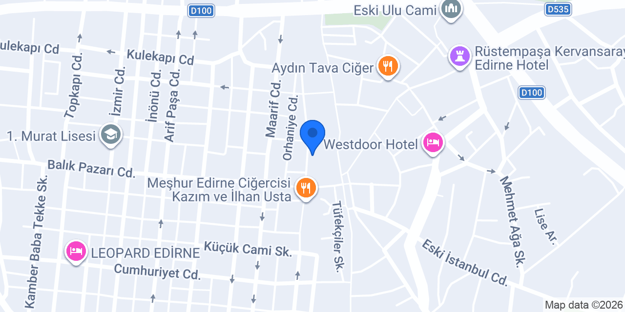 İkizler Ev Yemekleri konumu