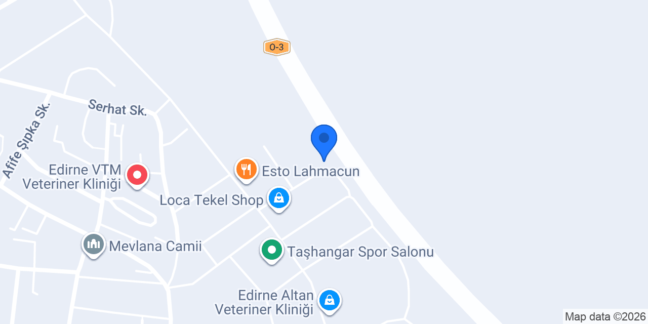 Cargox Edirne Şubesi konumu