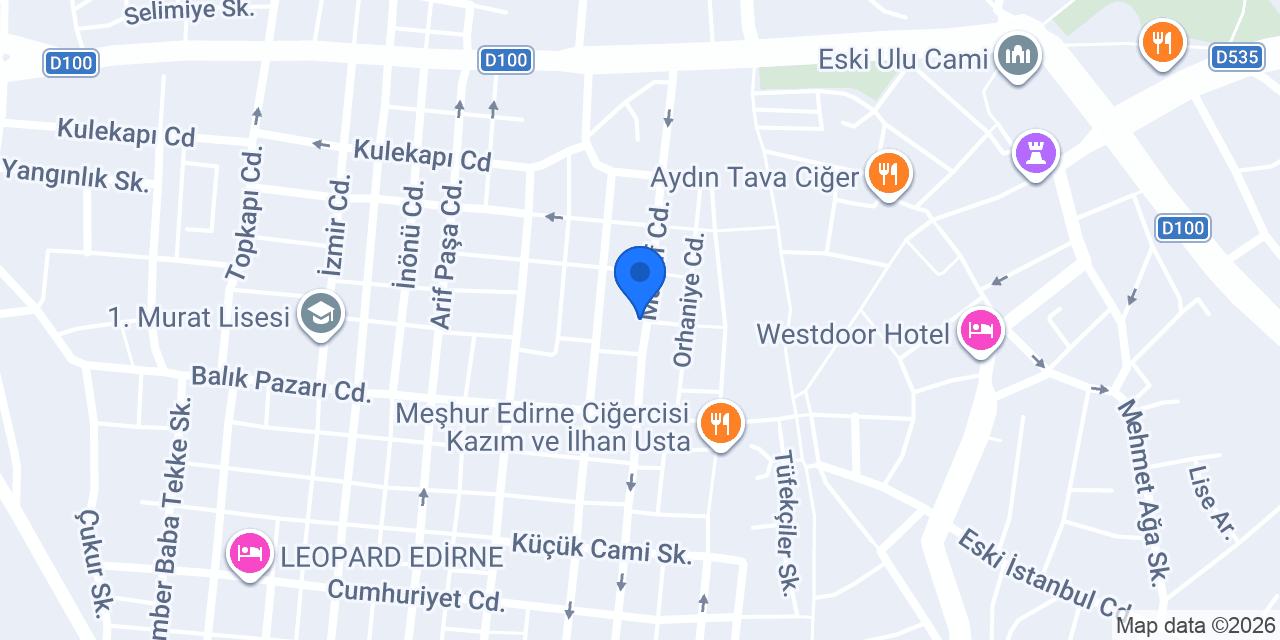 Diş Hekimi Basri Öztürk konumu