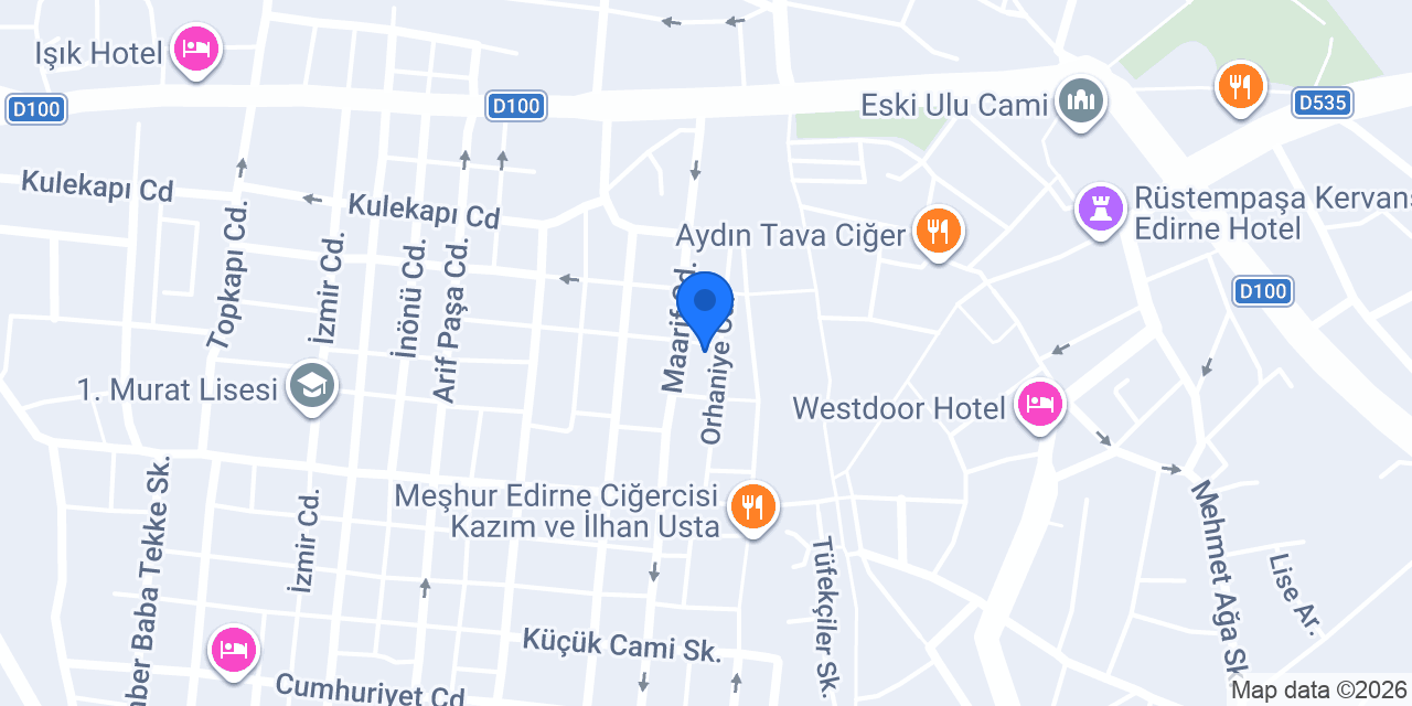 Mori Sokak Meyhanesi konumu