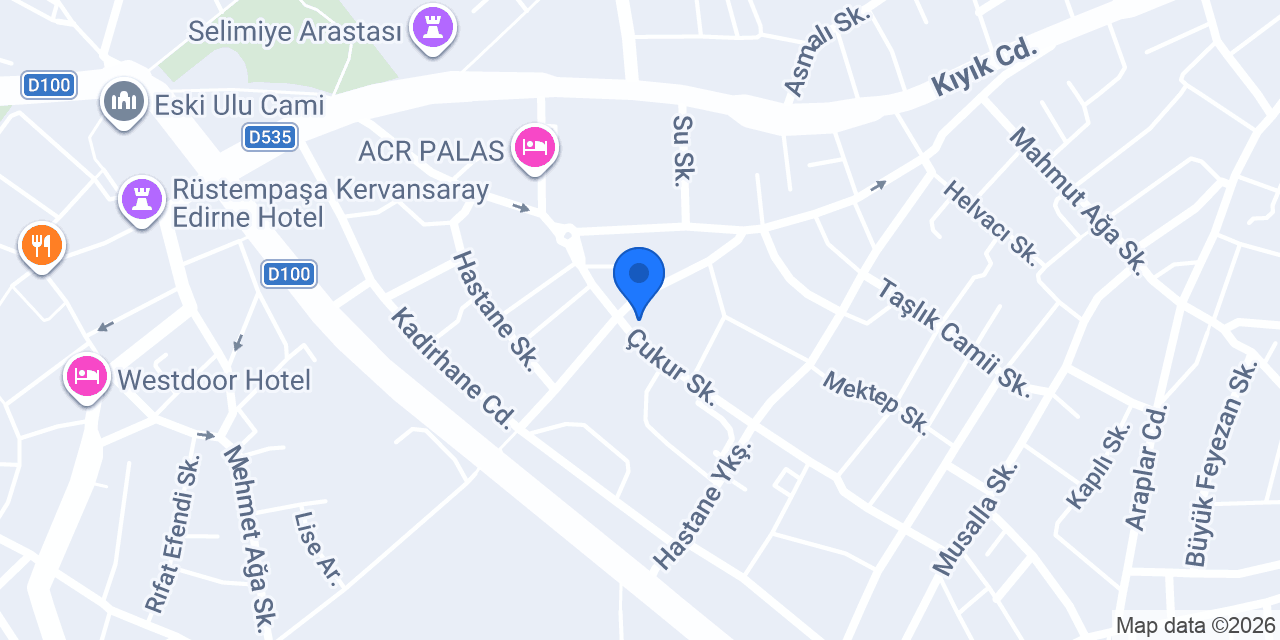 Oktay Optik konumu