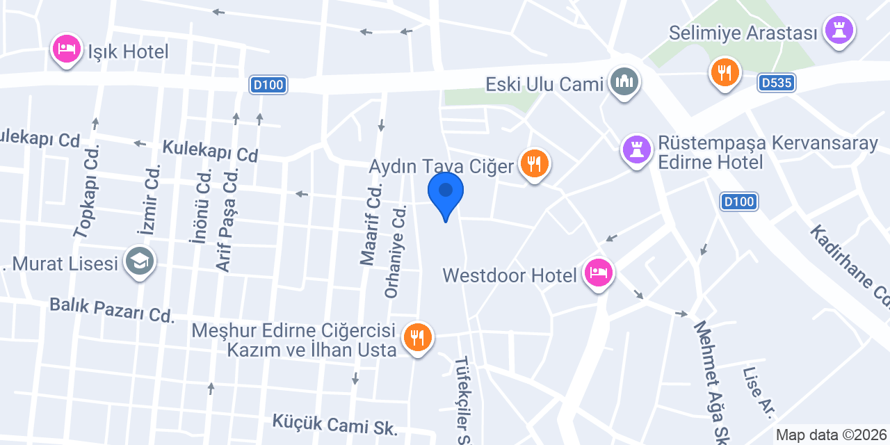 Ata Kuyumculuk konumu