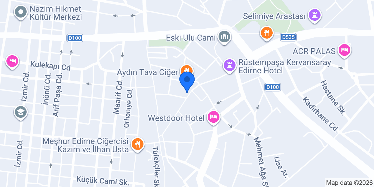 Osmanlı Tatlı Konağı konumu