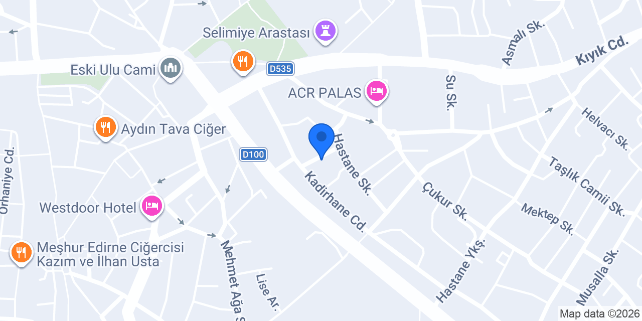 Adalı Guest House konumu