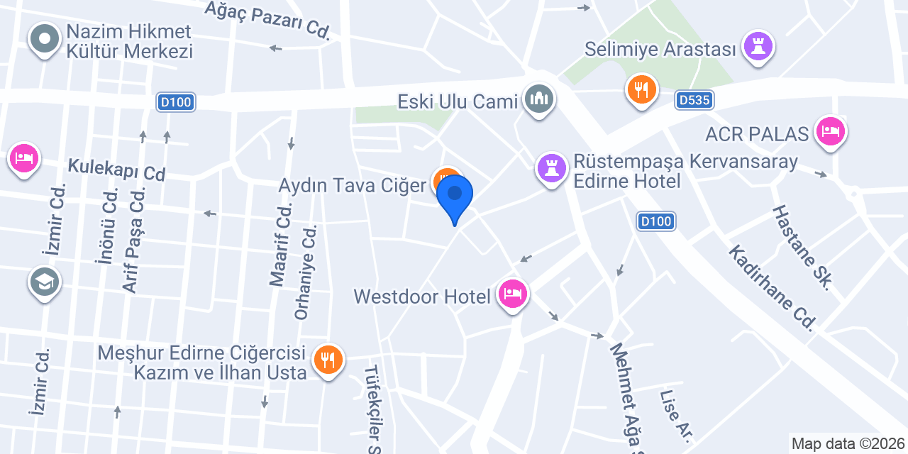 Seher Kuyumculuk konumu