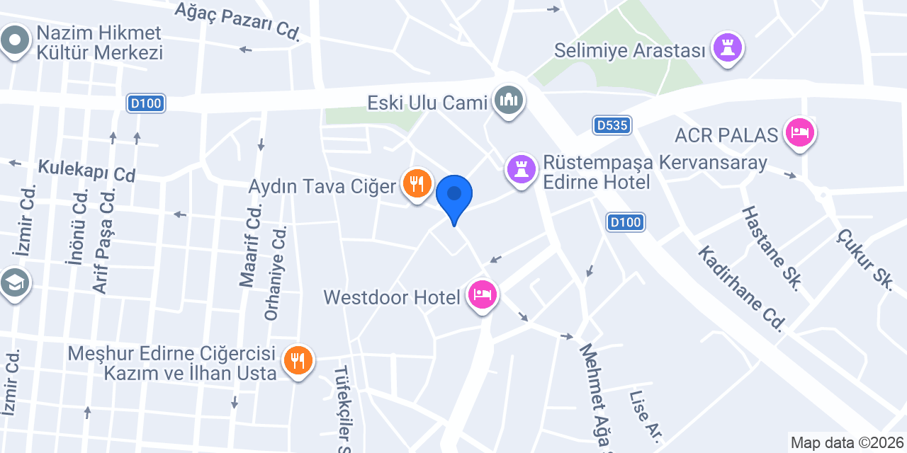 Av. Özben İpçi Hukuk Bürosu konumu
