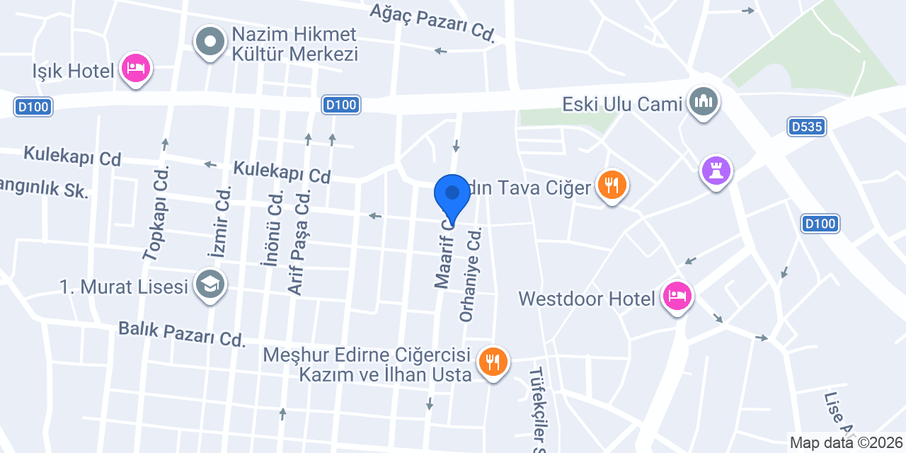 Ciğerci Niyazi Usta konumu