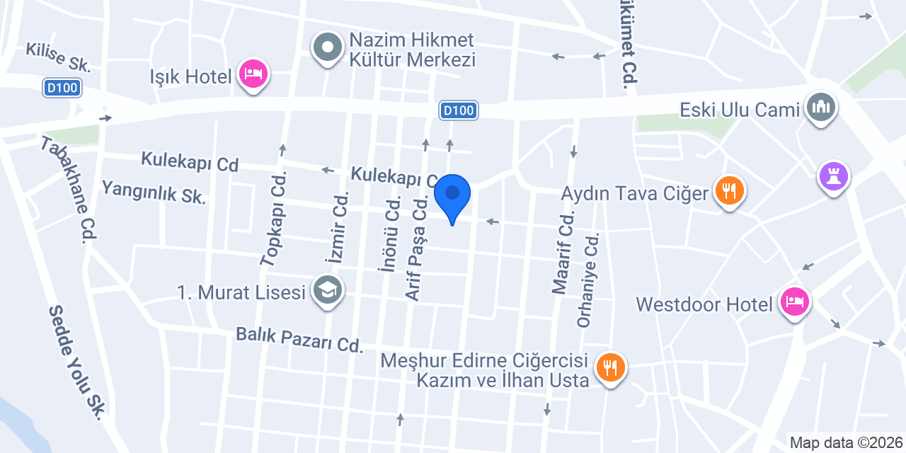 İstiklal Ortaokulu konumu