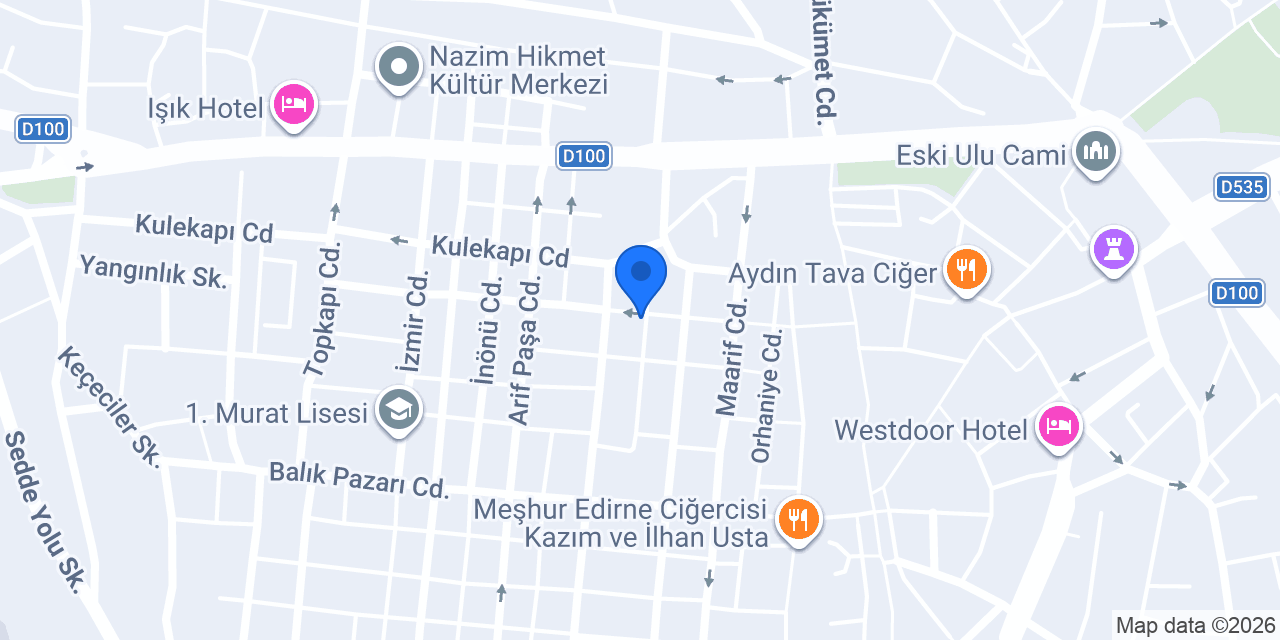 Özdoğan Çınar konumu