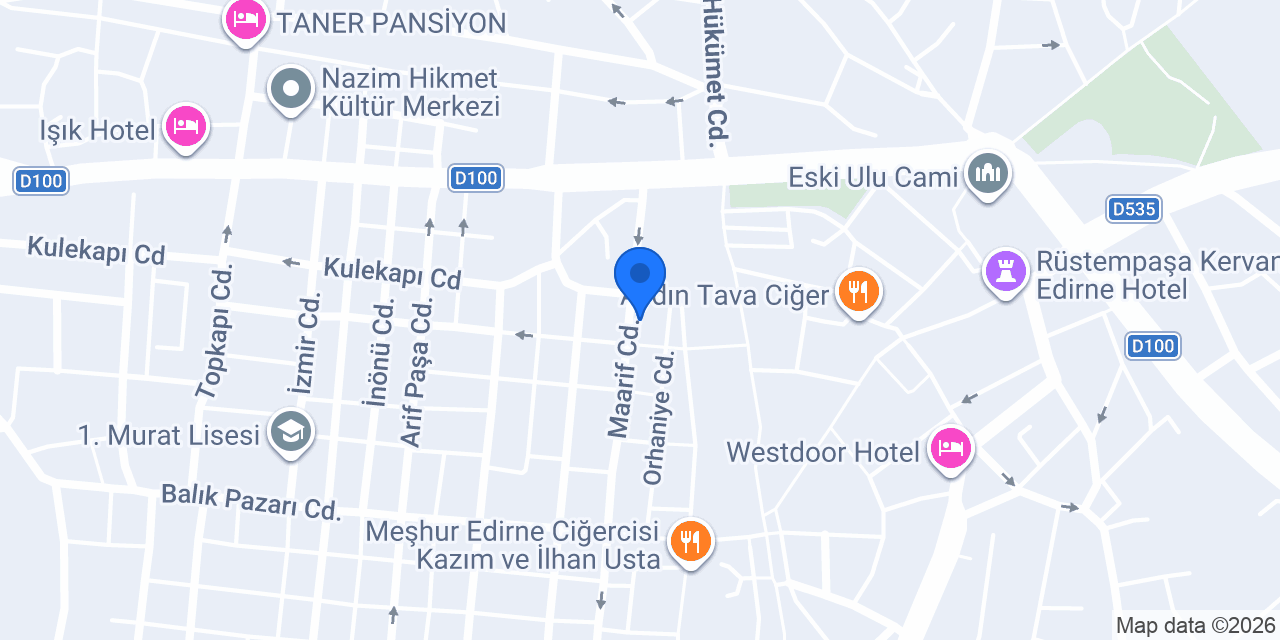 efe hotel konumu