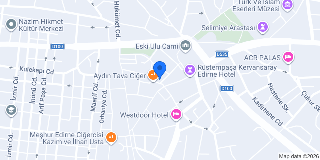 Kurabiyeci Dede Tahmis Şubesi konumu