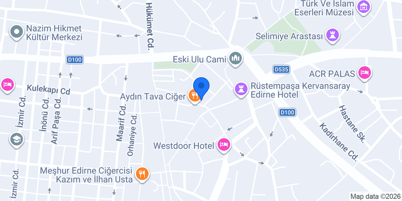 Serhad Köftecisi konumu