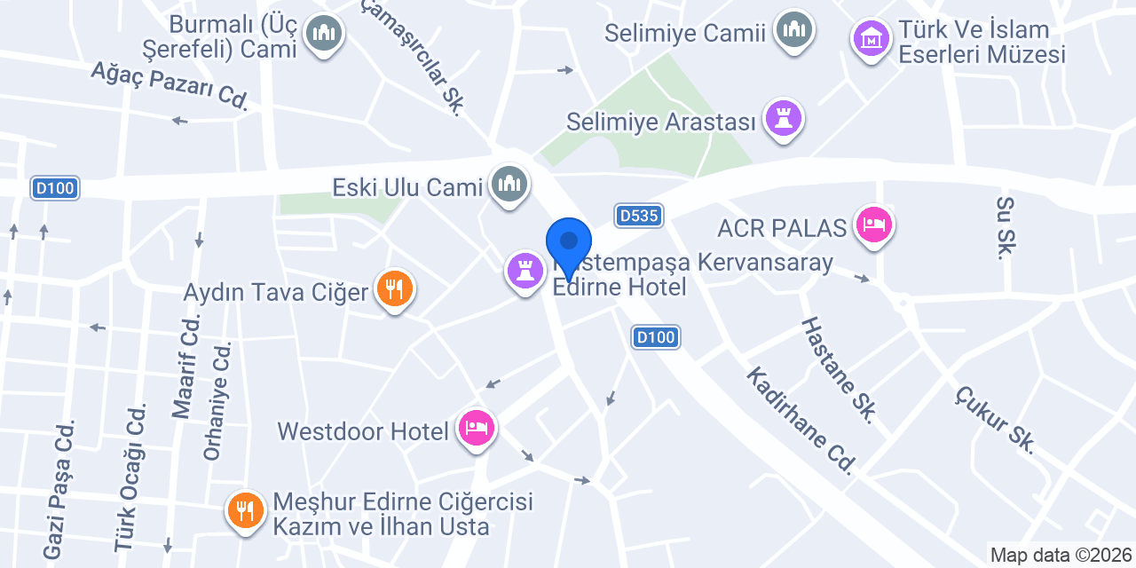 Meriç Eczanesi konumu