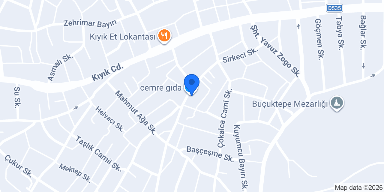 cemre gıda konumu