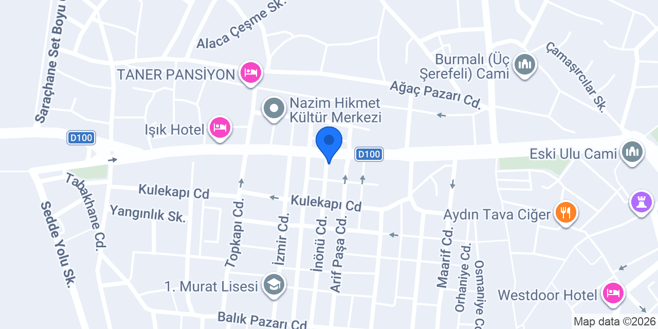 Dört Mevsim Kebab Salonu konumu