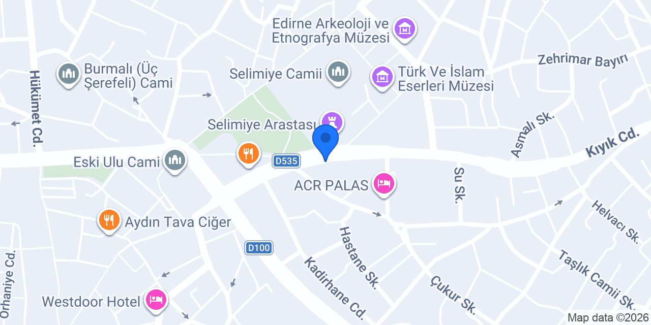Bereket Tekstil konumu