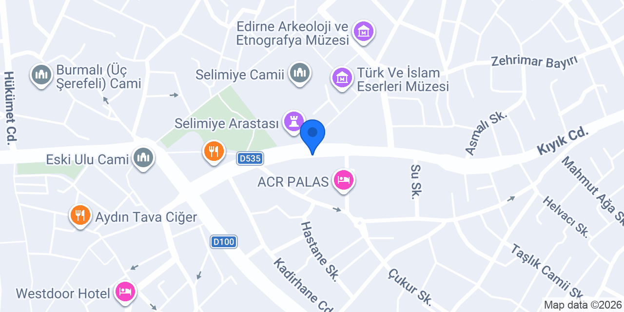 Osmanlı Köfte & Sucuk konumu