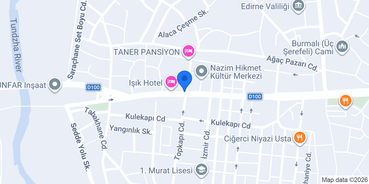 Balmina Arıcılık Edirne konumu