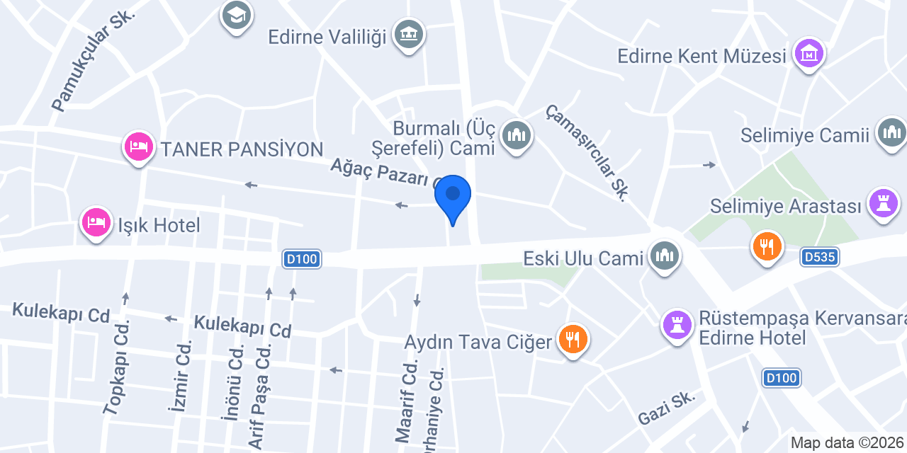 Avukat Coşkun Molla - Hukuk Bürosu konumu