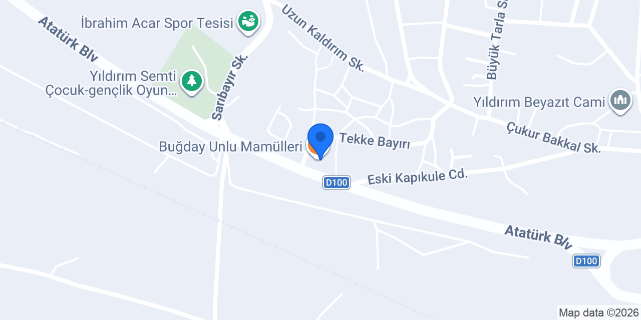 Buğday Unlu Mamülleri konumu