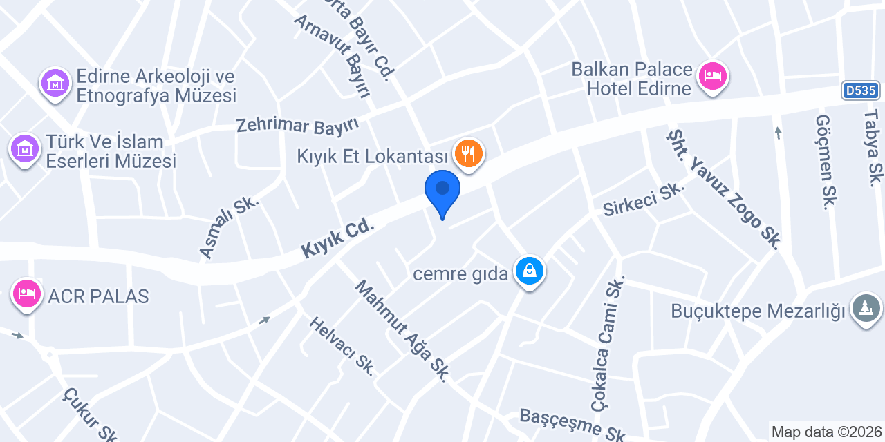 Tülin Eczanesi konumu