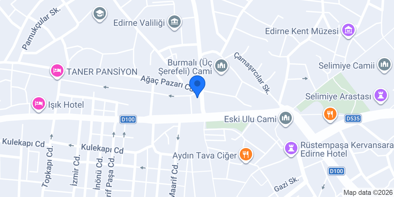 Kırkpınar güvenlik konumu