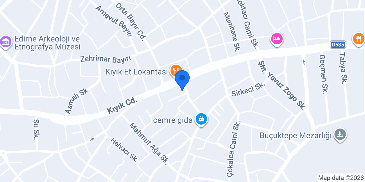 Ceviz Elektronik konumu