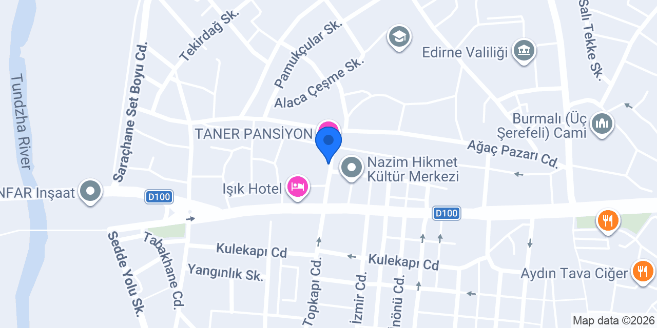 BULUT GAYE PANSİYON konumu