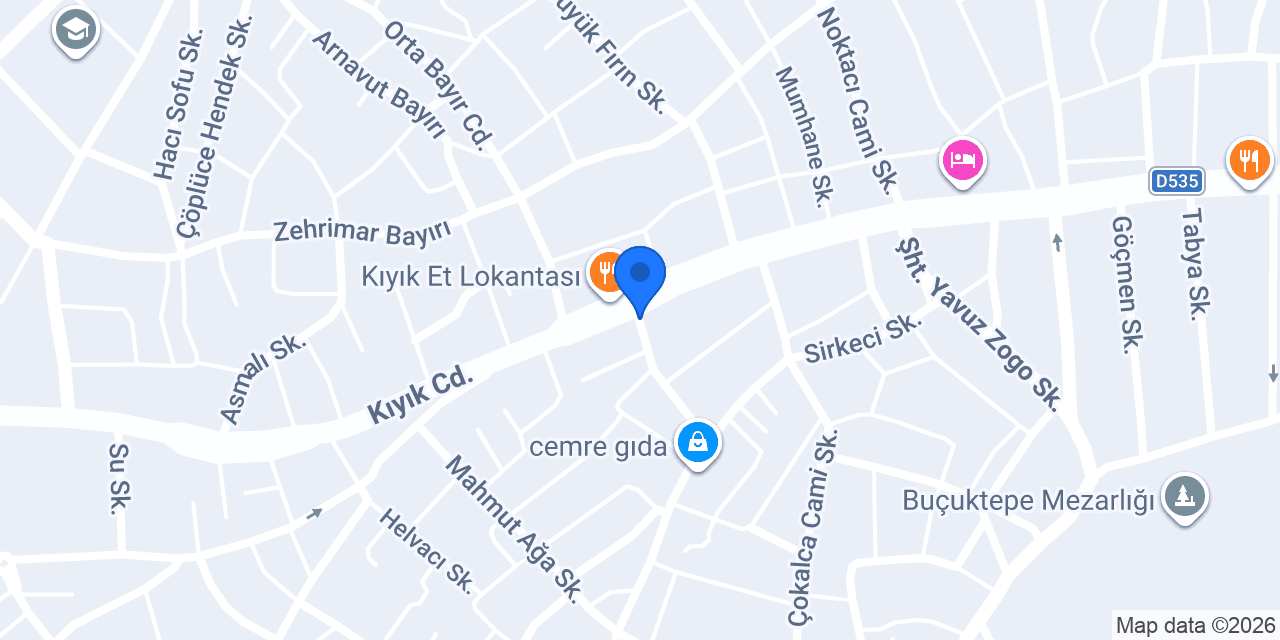 Özkan Ticaret konumu