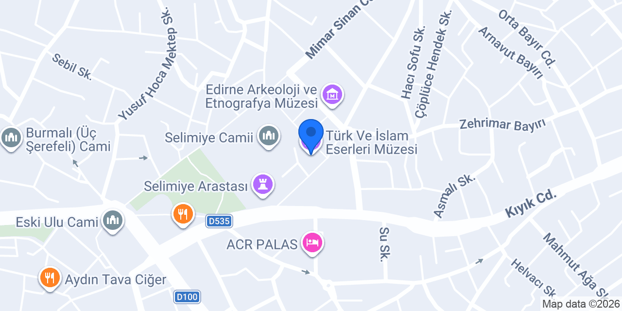 Türk Ve İslam Eserleri Müzesi konumu