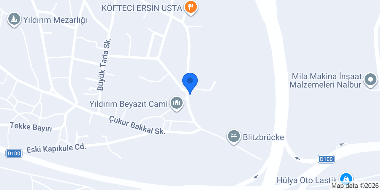 BEŞTEPE CAM SANAYİ konumu