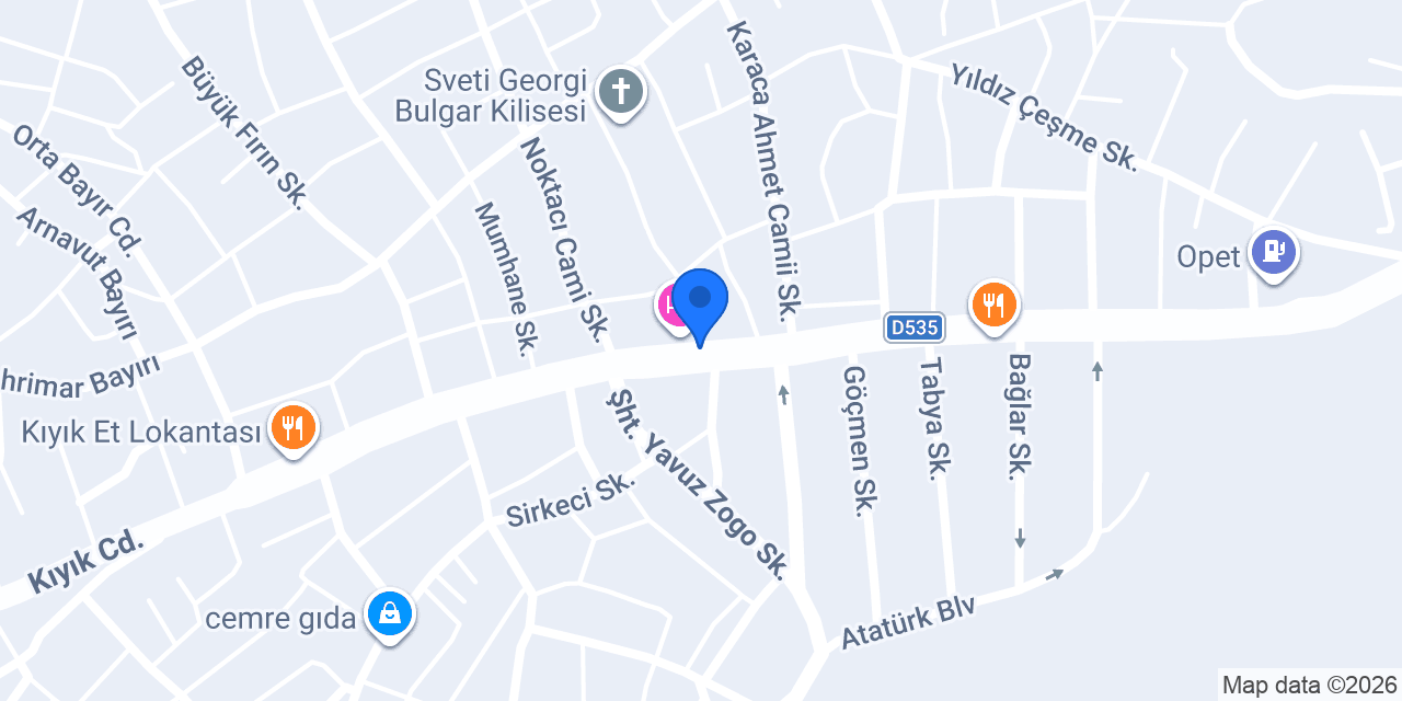 Börekçi Zarif konumu