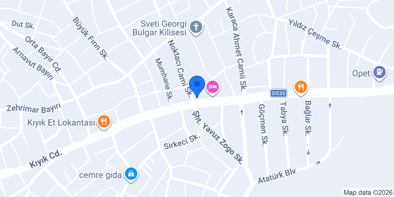 Onur Market konumu