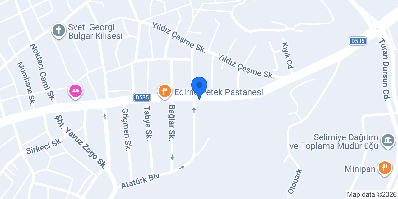 Dükkan Cafe konumu