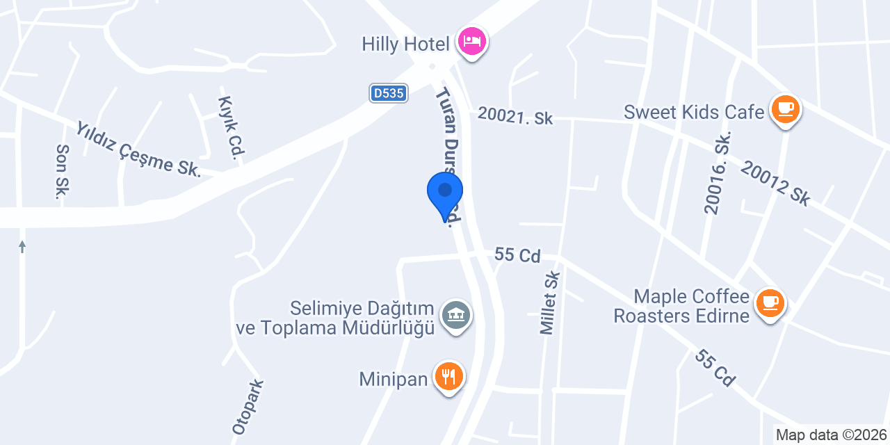 Modernza Mobilya / Avize konumu