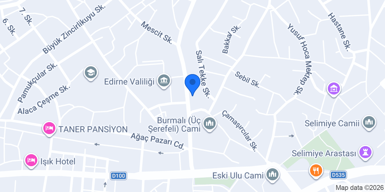 Ülkü Eczanesi konumu