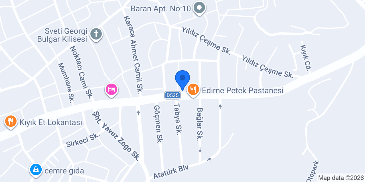 Yaşagör Yapı Market konumu
